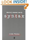 Beginning Syntax