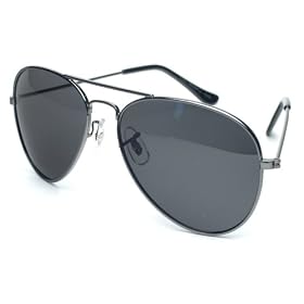 <b>Premium Lightweight 58mm POLARIZED Aviator Sunglasses</b>
