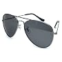 Premium Polarized Aviator Sunglasses (80's Purple)