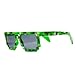 8-Bit Pixel Retro Novelty Gamer Geek Sunglasses Adult Size