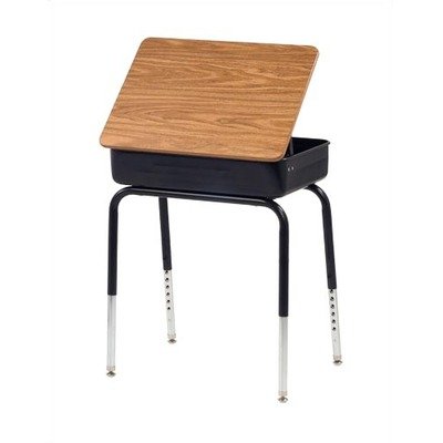 Check Price and More Info For Lift-Lid Student Desk with Laminate Top
