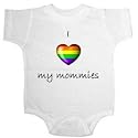 Gay Pride Infant Creeper I Love My Mommies (6M)