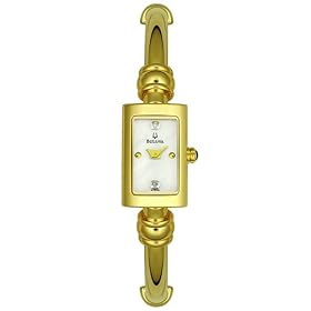 Bulova Ladies Bangle Watch #97S95 by Bulova