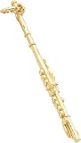 Flute Charm, 14K Yellow Gold
