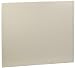 Looped Logic LL3535KSP-S Shadow Gray Powder Coated Finish Knee Space Filler Panel with Chemical Resistant, 35