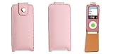 Leather Flip Case for iPod Nano Chromatic 4th Generation 4G