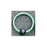 12 Gauge 1/2 Niobium Captive Ring