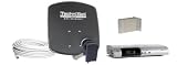 TechniSat DigiDish 33 mit DIGIT S2 Digitalreceiver Einteilnehmer Sat-Set grau