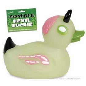 Glow-In-The-Dark Zombie Devil Duckie