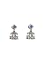 Guess UFE90712 Ladies Small Pave Double G Stud Earrings