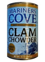 Mariner's Cove Clam Chowder by Canned Foods