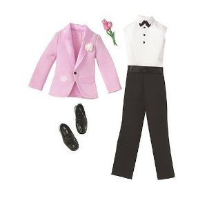 Ken Clothes: Fashion Outfit - Pink Tuxedo Ken Clothes: Fashion Outfit - Pink Tuxedo