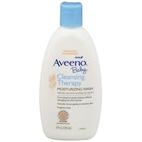 Aveeno Baby Cleansing Therapy Moisturizing Wash, 8 Ounce