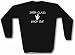 Shop Class Drop Out Missing Finger Men's Sweat Shirt Medium-Black