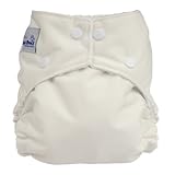 FuzziBunz Perfect Size Diaper - WHITE X-Small or Preemie
