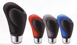 Sparco (03743LNRAZ) Litium Shift Knobs - Litium Black/Blue Leather