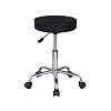 SixBros. Rollhocker Arbeitshocker Hocker Praxishocker Schwarz - M-95027/192