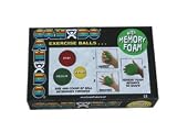 Cando Memory Foam Pli-A-Ball - Set of 3 (1 each resistance)