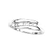 Jewelry : 14K White Gold 1/4 ct. Baguette Cut Diamond Fashion Ring