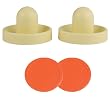 Set of Set of 2 Strikers & 2 (2-1/2" Red) Pucks - Air Hockey