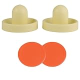 Gamecraft 2 Air Hockey Strikers and Pucks - Red
