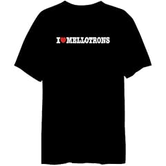 I Love Mellotrons Instrumente Herren T-Shirt (Schwarz, Gr��en X-Small - XXX-Large)