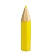 Yellow Point a la Ligne Giant Colored Pencil Candle