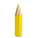 Yellow Point a la Ligne Giant Colored Pencil Candle