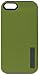 Incipio DualPro Case for iPhone 5S - Retail Packaging - Olive/Gray