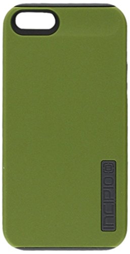 Incipio DualPro Case for iPhone 5S - Retail Packaging - Olive/Gray