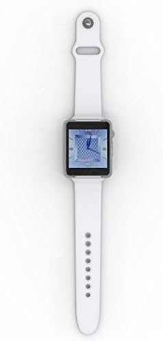 Foreet F1 White Bluetooth Smart Watch Wristwatch Cell Phone Watch Phone Fitness Band Tracker For Android (Full functions) Samsung HTC Sony LG and iPhone (Partial functions) White with light golden frame