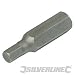 4MM HEX 10PK 25MM CRV BIT