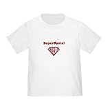 Personalized SuperDaniel Daniel Superman Hero Baby Infant Toddler Kids Shirt - Birthday and Christmas Collection