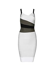 Sexy Backless Fitted Nylon/Rayon/Spandex Spring Summer Bandage Dress/Bodycon Dress/Evening Dress 