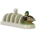 Quail Ceramics - Mallard Duck Figure Toast Rack