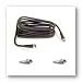 Belkin 25FT RG59 COAX CABLE BLACK ( F8V302-25 )