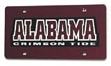 Alabama Crimson Tide Laser Cut Red License Plate