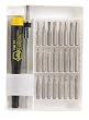 Wiha 75992 System 4 Precision Interchangeable Bit Set, Torx, Slotted, Phillips, Hex Inch, ESD Safe Precision Handle, 27 Piece In Compact Box
