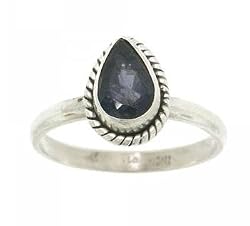 New Sterling Silver Amethyst Ring Bezel Set Sz=5.5