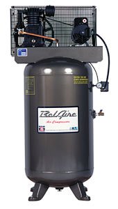 BelAire 218V 5 HP 80 Gallon 1-Phase Vertical 2 Stage Air Compressor