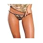 Mamia Gold Cute Stretch Cotton Spandex Camouflage Print G String Thong Pantie...