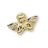 The Perfect 14K Yellow Gold Praying Angel Pin - 11X16MM - 11X16MM
