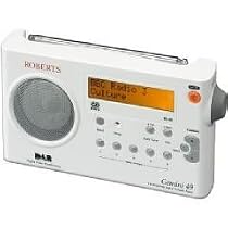 Roberts RD 49 White Radio