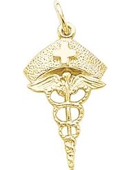 Rembrandt Charms Caduceus Charm