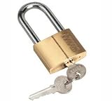 Review Sealey  / Padlock with Brass Cylinder Long Shackle 50mm