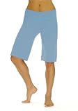  : Beyond Yoga Supplex Bermuda Short (Sky Blue, X-Small)