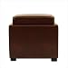 Bobbi Tray Storage Ottoman in Cordovan