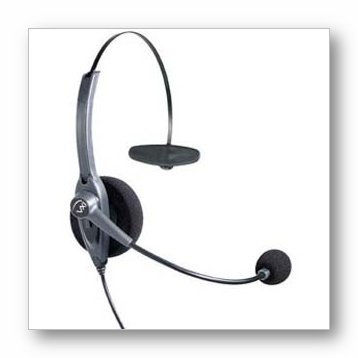 Monaural Telephone Headset White box