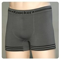 Men's Seamless Boxer Briefs 6-Pack - One Size [Patterns Available]
