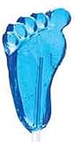 BLUE BABY FOOT LOLLIPOPS
